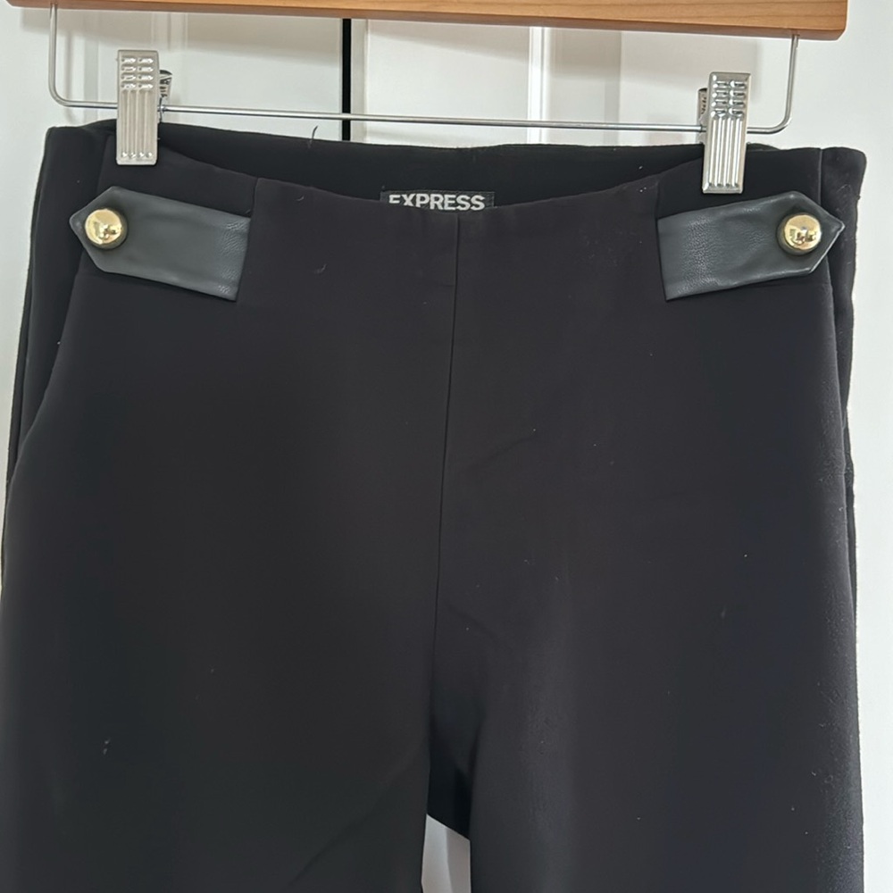 Express Black Bootcut Pants, 00R